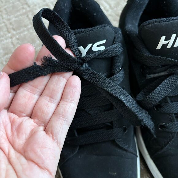 Heelys Propel 2.0 Skate Shoes With Wheels Youth Size 4 Wheeled Sneaker Black - Picture 5 of 9